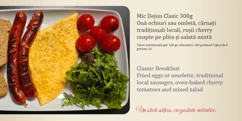 Bună dimineața - Mic Dejun Clasic 13 Pub Brasov