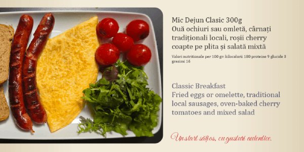 Bună dimineața - Mic Dejun Clasic 13 Pub Brasov